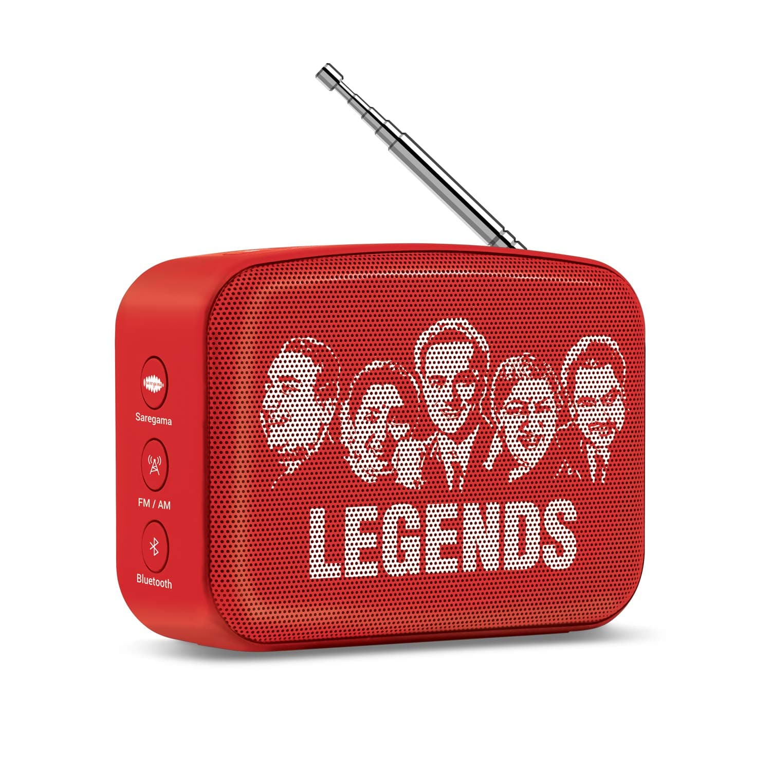 Saregama Carvaan Mini Hindi 2.0- Music Player with Bluetooth/FM/AM/AUX (Sunset Red)