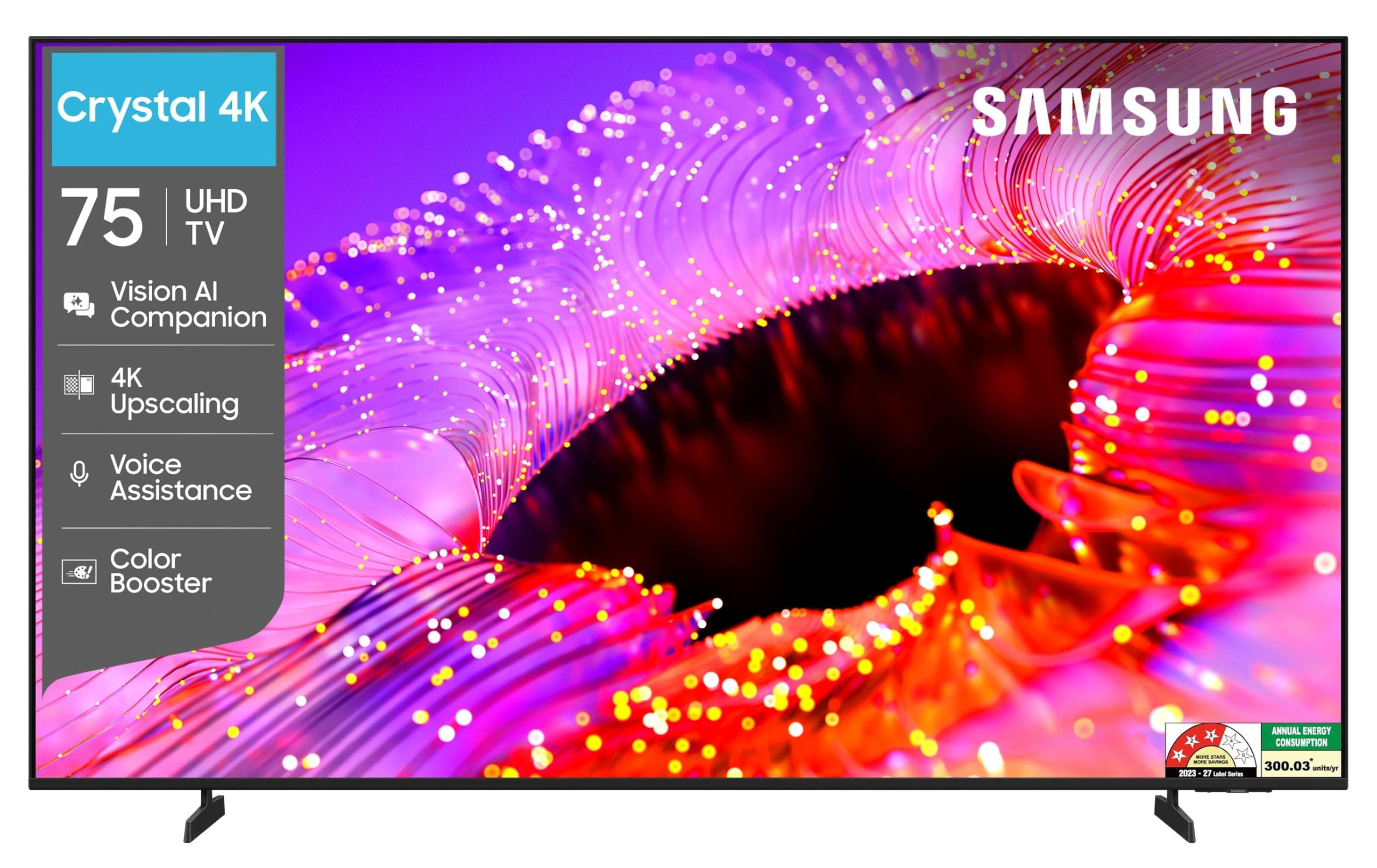 Samsung 75 inches Crystal UHD 4K Samsung Vision AI Smart TV UA75UE85AHULXL