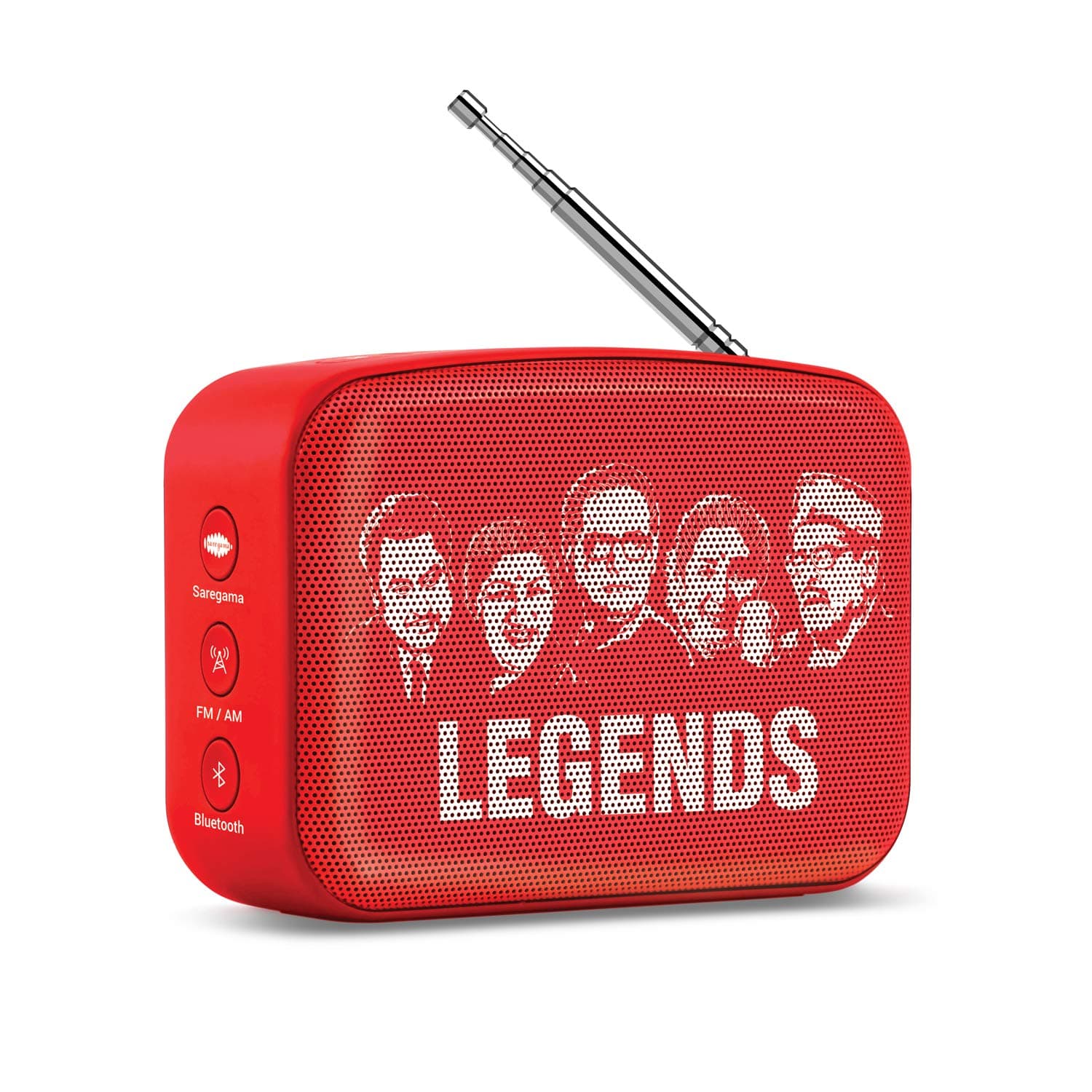 Carvaan Mini Bengali 2.0 Channel Wireless Bluetooth Speaker (Sunset Red) Radios