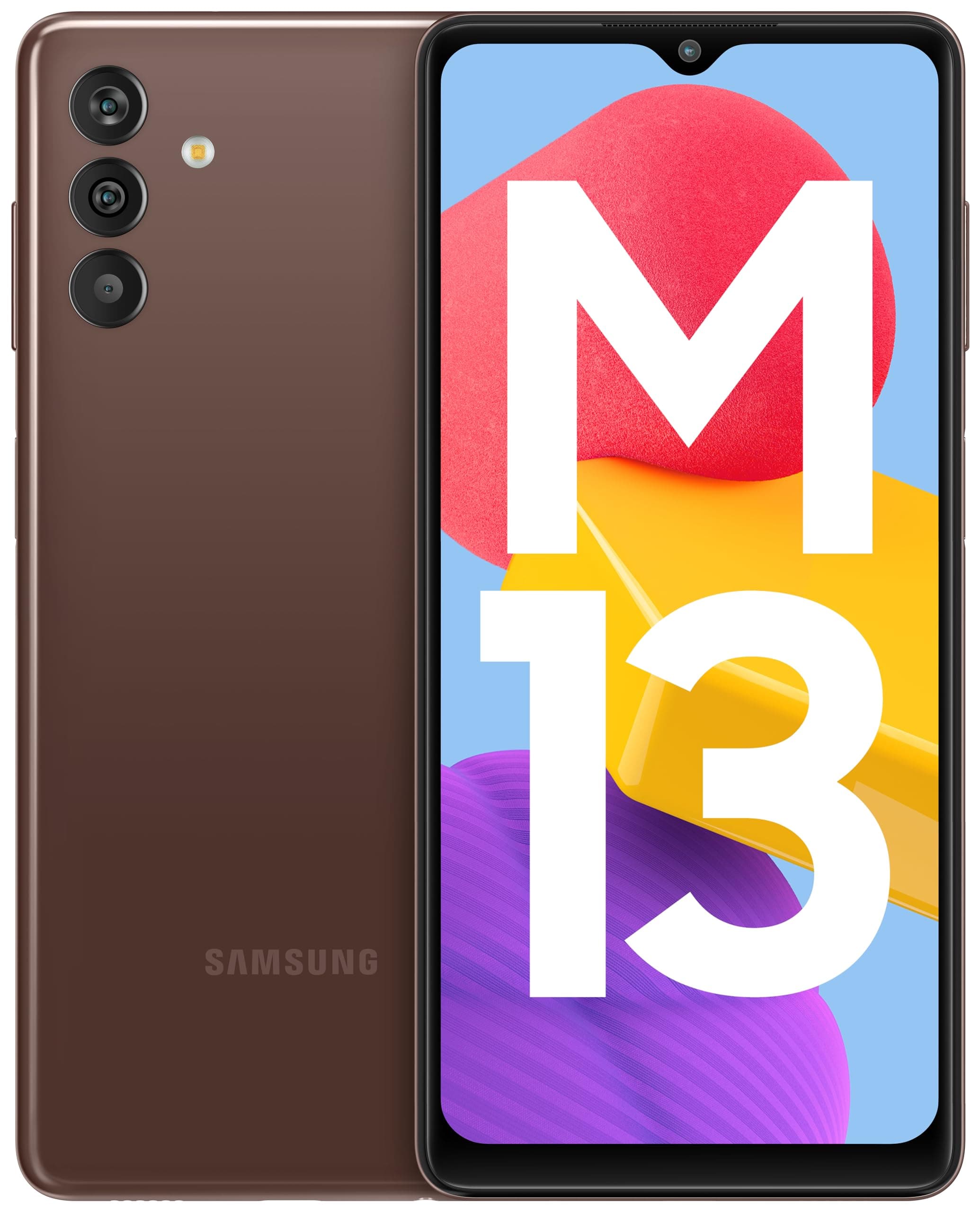 Samsung Galaxy M13 5G (Stardust Brown, 4GB, 64GB Storage) | 5000mAh Battery | Upto 8GB RAM with RAM Plus