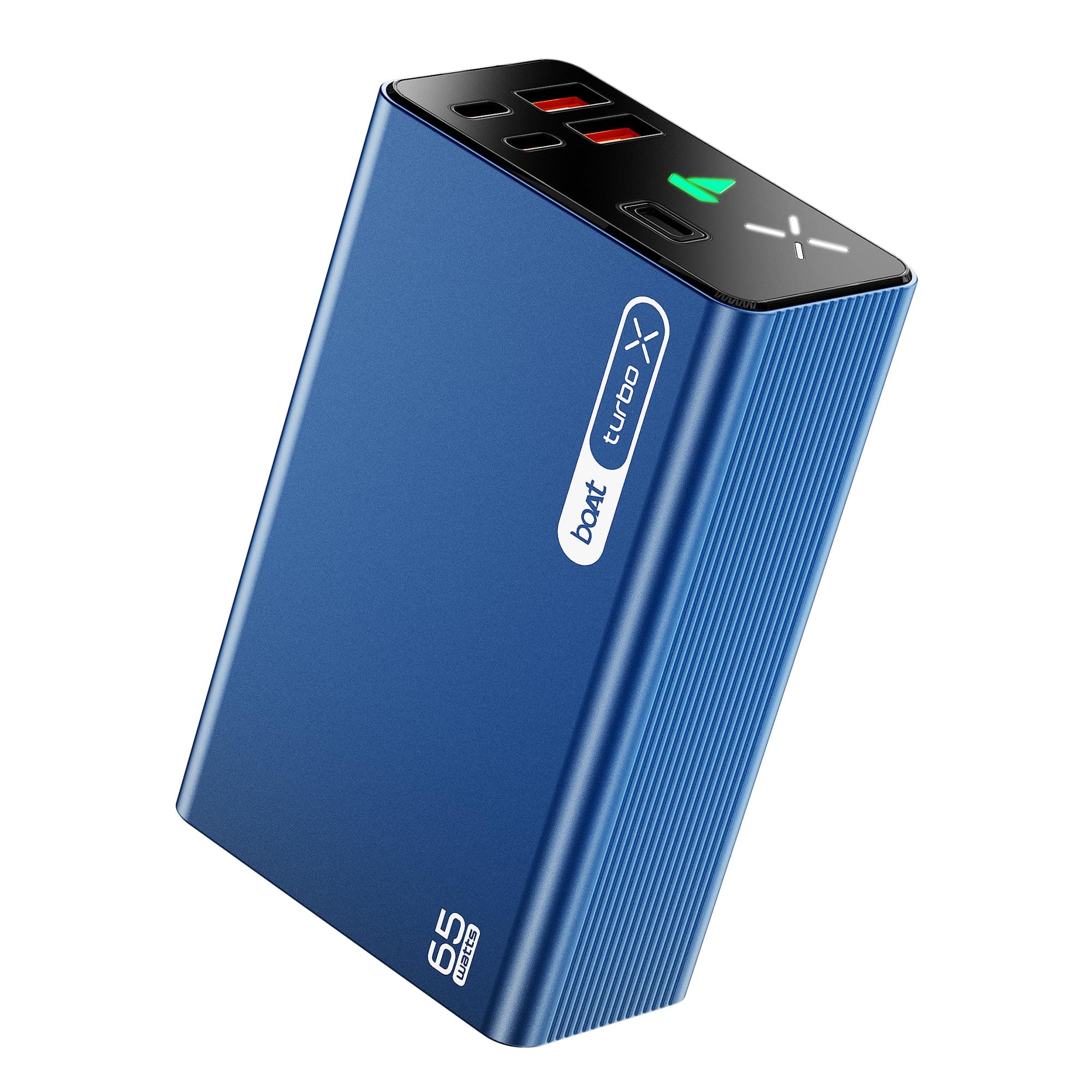 Boat EnergyShroom PB665 Turbo X, 30000mAh Laptop Powerbank w/ 65W Turbo Fast Charging, 100W high-Speed Cable. Compact, for MacBooks, laptops, iPhones,...