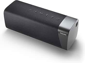 PHILIPS S5505 Wireless Bluetooth Speaker with Large Bold Sound, Up to 12 Hours Playtime, IPX7 Waterproof, Medium, TAS5505