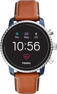 Gen 4(45mm, brown) Explorist Leather Touchscreen Men's Smartwatch with Heart Rate, GPS, Music storage and Smartphone Notifications - FTW4016