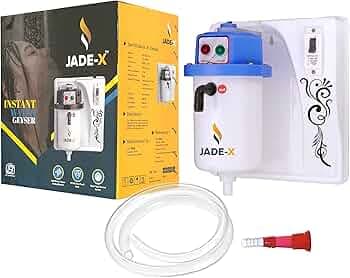 JADE-X 1 L Instant Water Geyser (Instant Water Geyser, Water Heater, Portable Water Heater, Geysers With Stand Modal No:-1003