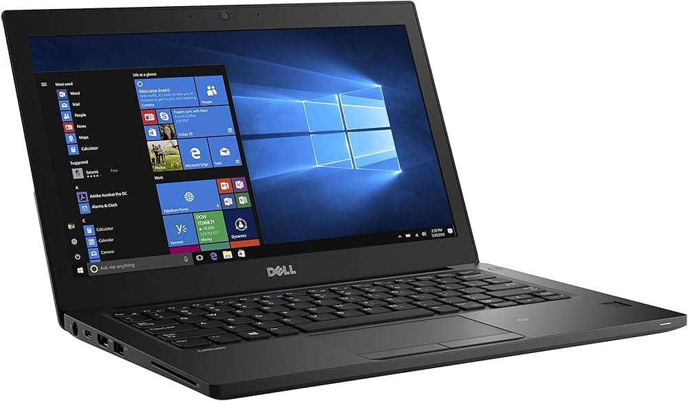 (Renewed) Dell Latitude Air Laptop E7280 Intel Core i5 - 6300u Processor 6th Gen, 16 GB Ram & 128 GB SSD, 12.5 Inches (Ultra Slim & Feather Light 1KG) Notebook Computer
