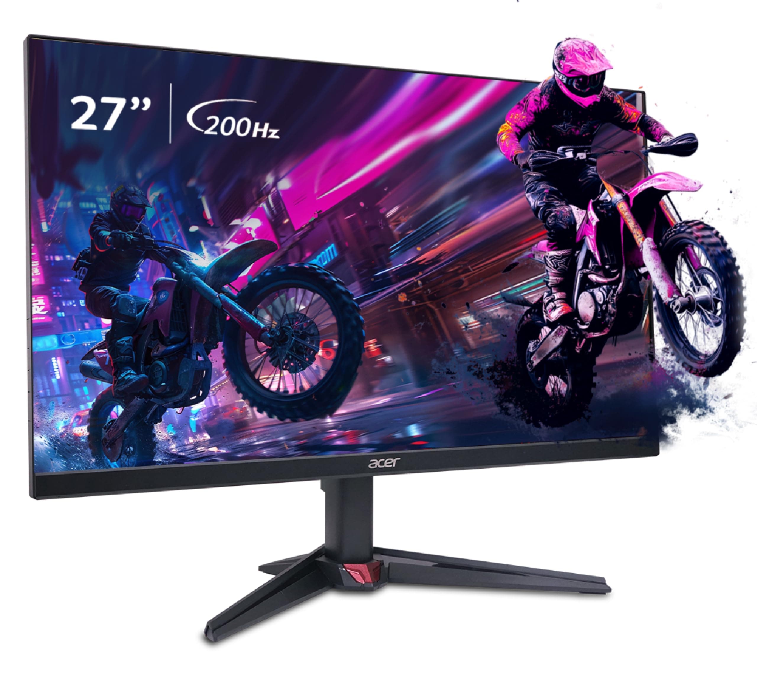 Acer Nitro VG270 X1 27 Inch IPS Full HD Backlit LED Gaming Monitor I 0.5 MS Response I 200Hz Refresh Rate I SRGB 99%, HDR 10 I 2xHDMI, 1xDP I Stereo S...