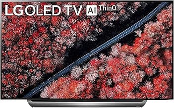 LG 195 cms (77 inches) 4K Ultra HD Smart OLED TV OLED77C9PTA | With Built-in Alexa (Dark Meteo Titanium) (2019 Model)