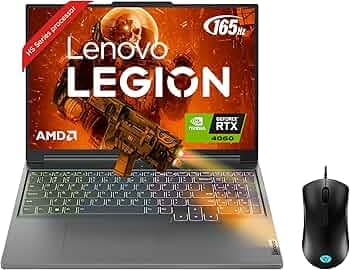 Lenovo Legion Slim 5 AMD Ryzen 7 7840HS 16" (40.64cm) WQXGA IPS 165Hz 300Nits Gaming Laptop (16GB/1TB SSD/Win 11/Office 2021/NVIDIA RTX 4060 8GB/Storm...