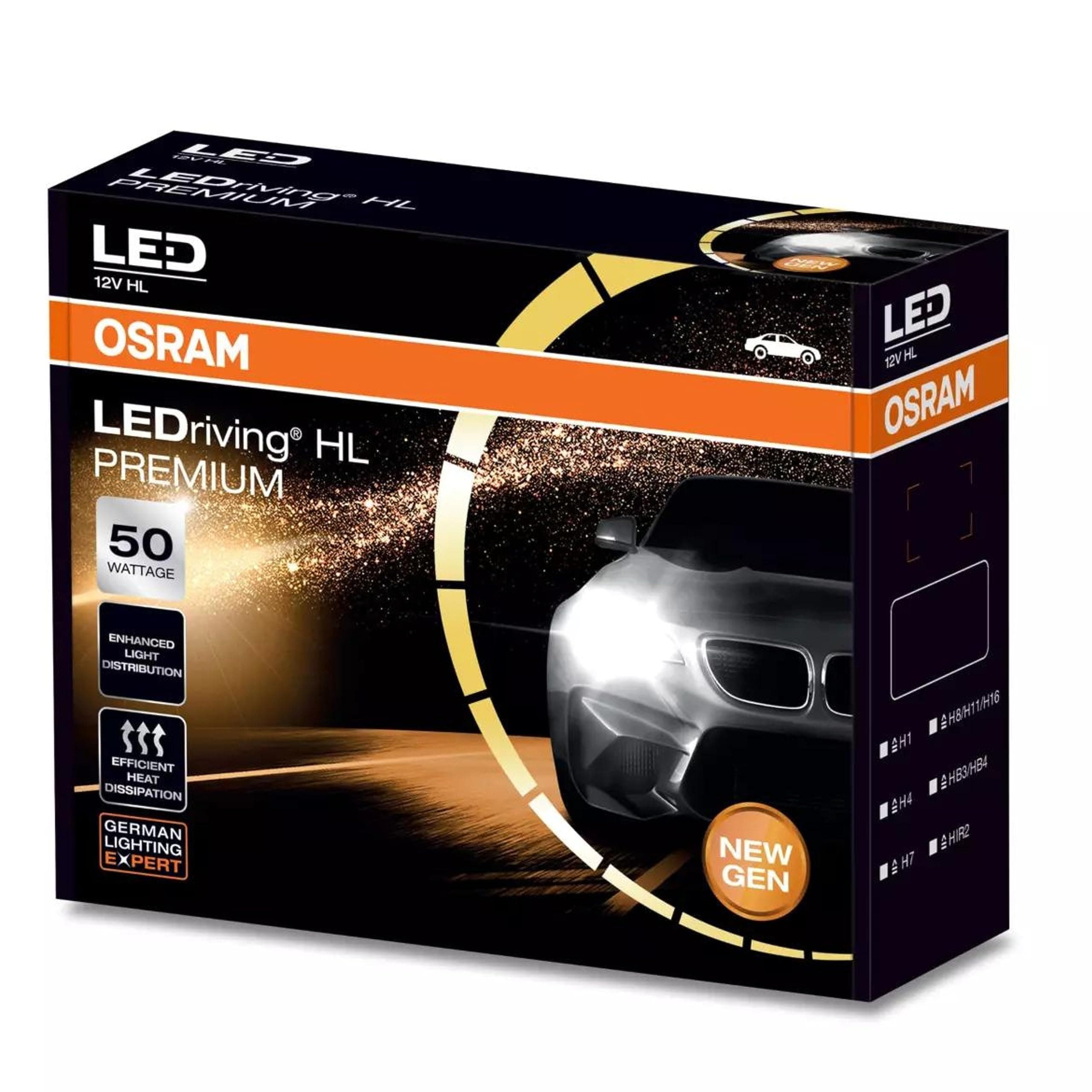 Osram LED HEADLIGHT FOR CAR G9005/6 WARM WHITE (HB3/HB4 12V 50W 4200K)