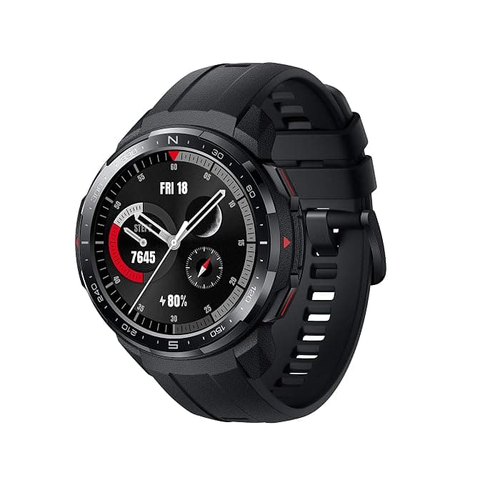Honor Watch GS Pro (Charcoal Black),Upto 25-Days Battery Life,14 MIL-STD-810G Tests,GPS Route Back, BT Calling,SpO2,Sleep,Stress & HR Monitor,100+ Wor