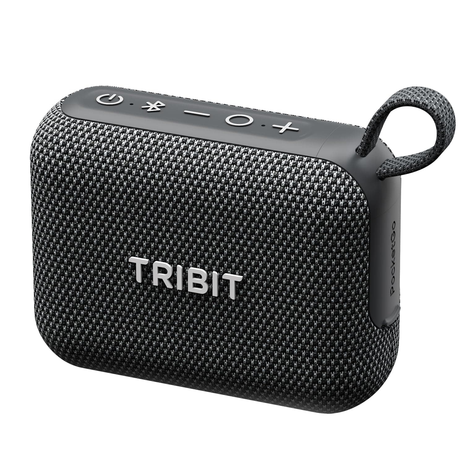 Tribit PocketGo Portable Wireless Bluetooth Speaker with 7W Stereo Sound, IP68 Waterproof Dustproof, 20H Playtime, Custom EQ, BT6.0 & TWS Pairing, Sup...