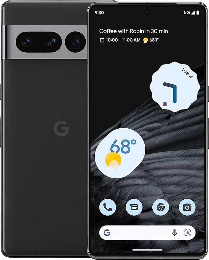 Google Pixel 7 Pro 5G (Obsidian, 12GB RAM, 128GB Storage)