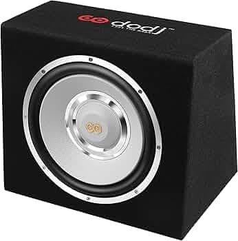 dodj Thunder-Bolt 12 inch Passive Enclosure 134mm Double Magnet inported subwoofer,use car and Home Audio System