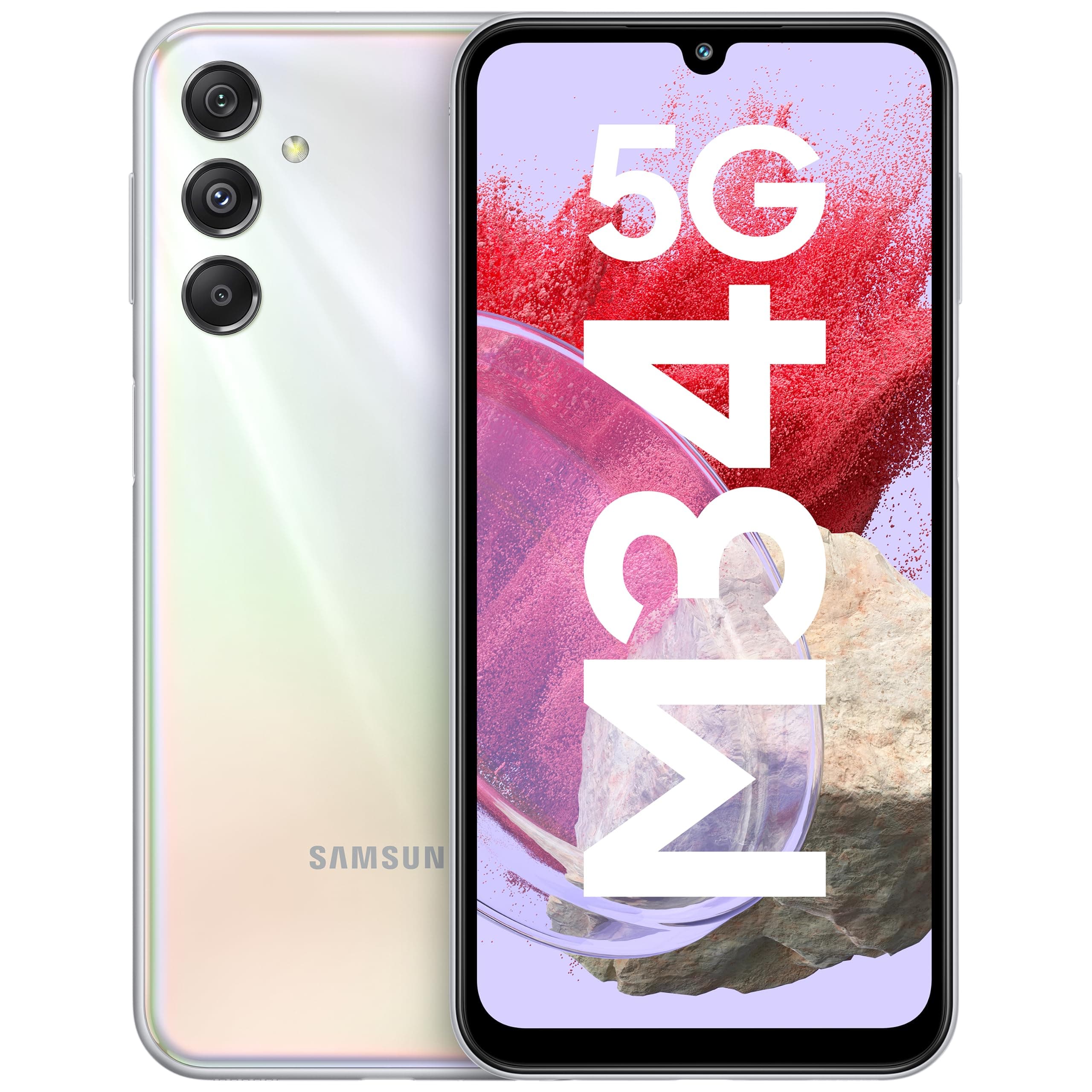 Samsung Galaxy M34 5G Prism Silver, 6GB, 128GB Storage
