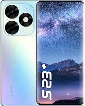 itel S23+| 3D Curved Amoled Display| 8GB RAM+256GB ROM|in-Display Fingerprint| 50MP AI Dual Rear Camera| 32MP Front Camera| 5000mAh Battery with 18W T...