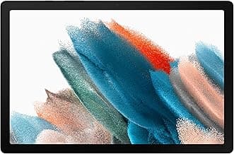Samsung Galaxy Tab A8 10.5 inches Display, RAM 3 GB, ROM 32 GB Expandable, Wi-Fi+LTE Tablet, Silver, (SM-X205NZSAINU)