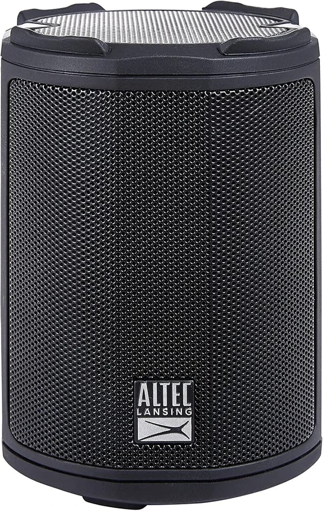 Altec Lansing HydraMotion Wireless Bluetooth Speaker with 360 Degree Sound, Portable IP67 Waterproof for Outdoors, Shockproof, Snowproof, Everything P...