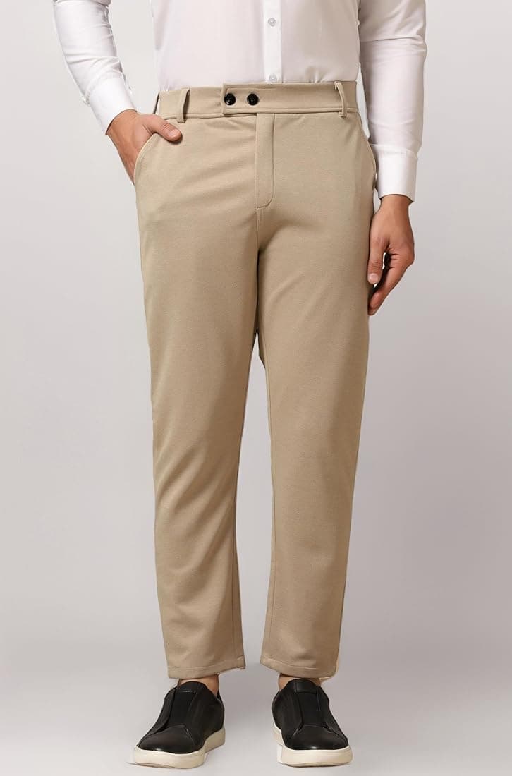 TOPLOT Men's Regular Casual Pants