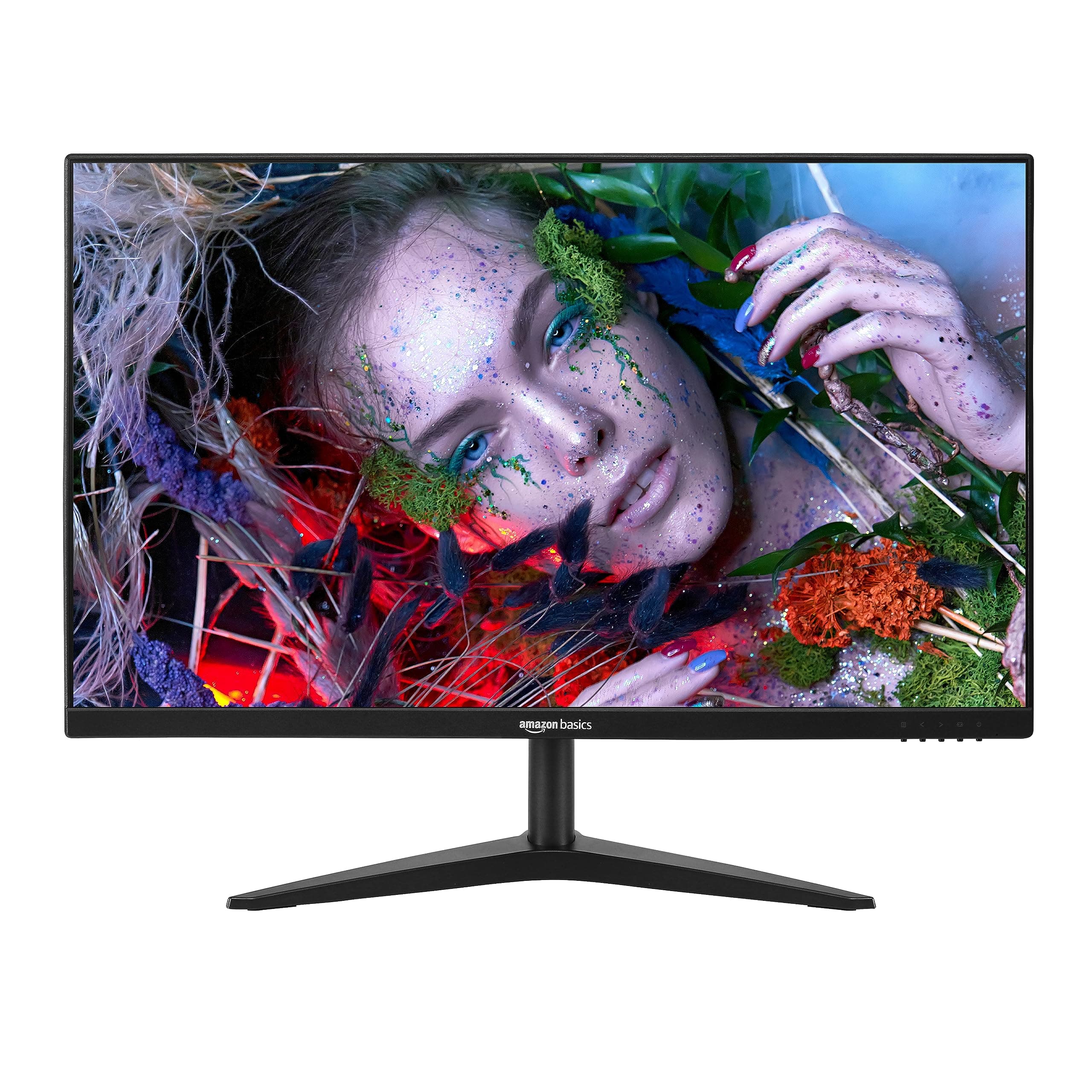 Amazon Basics 27" Full HD IPS LCD Monitor with LED Backlight|Frameless Design|Flickerless|75 Hz