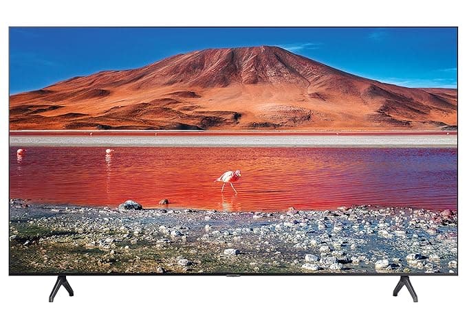 Samsung 109 cm (43 inches) 4K Ultra HD Smart LED TV UA43TU7200KBXL (Titan Grey) (2020 Model) Televisions