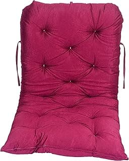 Aashi Enterprise Cotton Swing Accessories Jhula and Swings Pillow floor Cushion Gadi (Red), cotton, 49x8x103cm, 1 piece