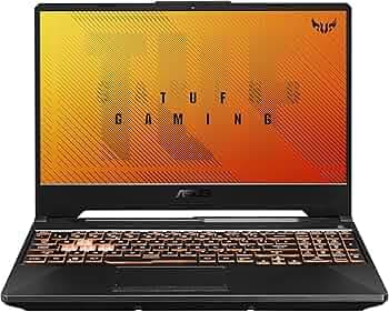 ASUS TUF Gaming A15 Laptop 15.6" FHD 144Hz Ryzen 7 4800H, GTX 1650Ti 4GB Graphics (8GB RAM/512GB NVMe SSD/Windows 10/Bonfire Black/2.30 Kg), FA506II-H...