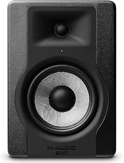 M-Audio BX5 D3 |Compact 2-Way 5 Inch Active Studio Monitor Speaker for Music Production and Mixing