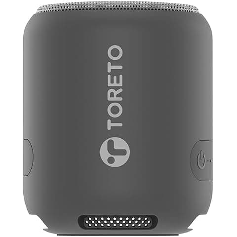 Toreto Orbix 12W Portable Bluetooth Speaker, 10 Hrs Playtime & 360° Sound | Powerful Bass, Soft Rubber Matte Finish, TWS, Bluetooth 5.4, USB Drive, Type-C Charging, Hands-Free Calling