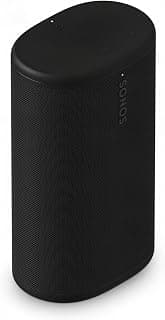 Sonos Play | Portable Speaker with Wi-Fi, Bluetooth, Stereo Sound - Black | Includes Wireless Charging Base...