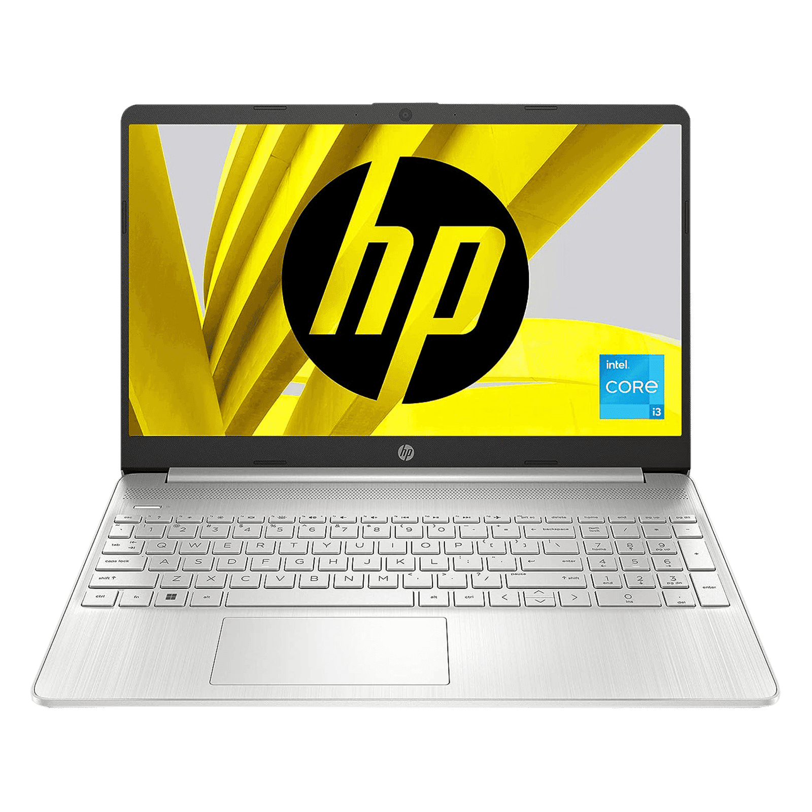 HP 15s-fr5009TU Intel Core i3 12th Gen (15.6 inch, 8GB, 512GB, Windows 11, MS Office 2021, Intel UHD, FHD Display, Natural Silver, 7Q6Z9PA#ACJ)