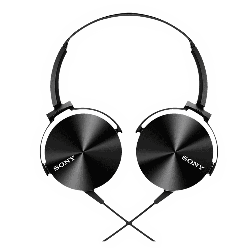 Sony Extra Bass MDR-XB450AP Headphone (Black)