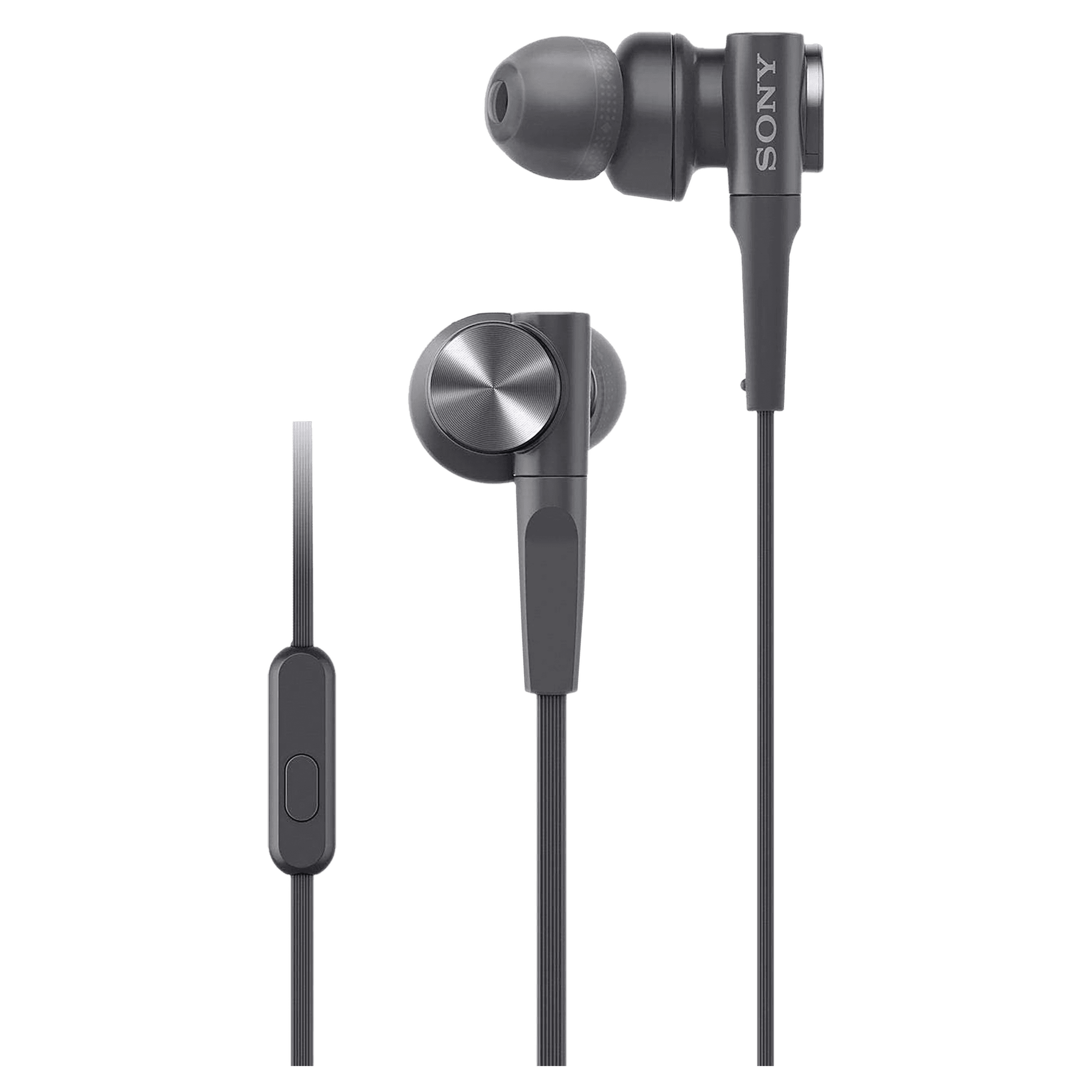 Sony MDR-XB55AP In-Ear Earphones (Black) - Price, Specifications & Features