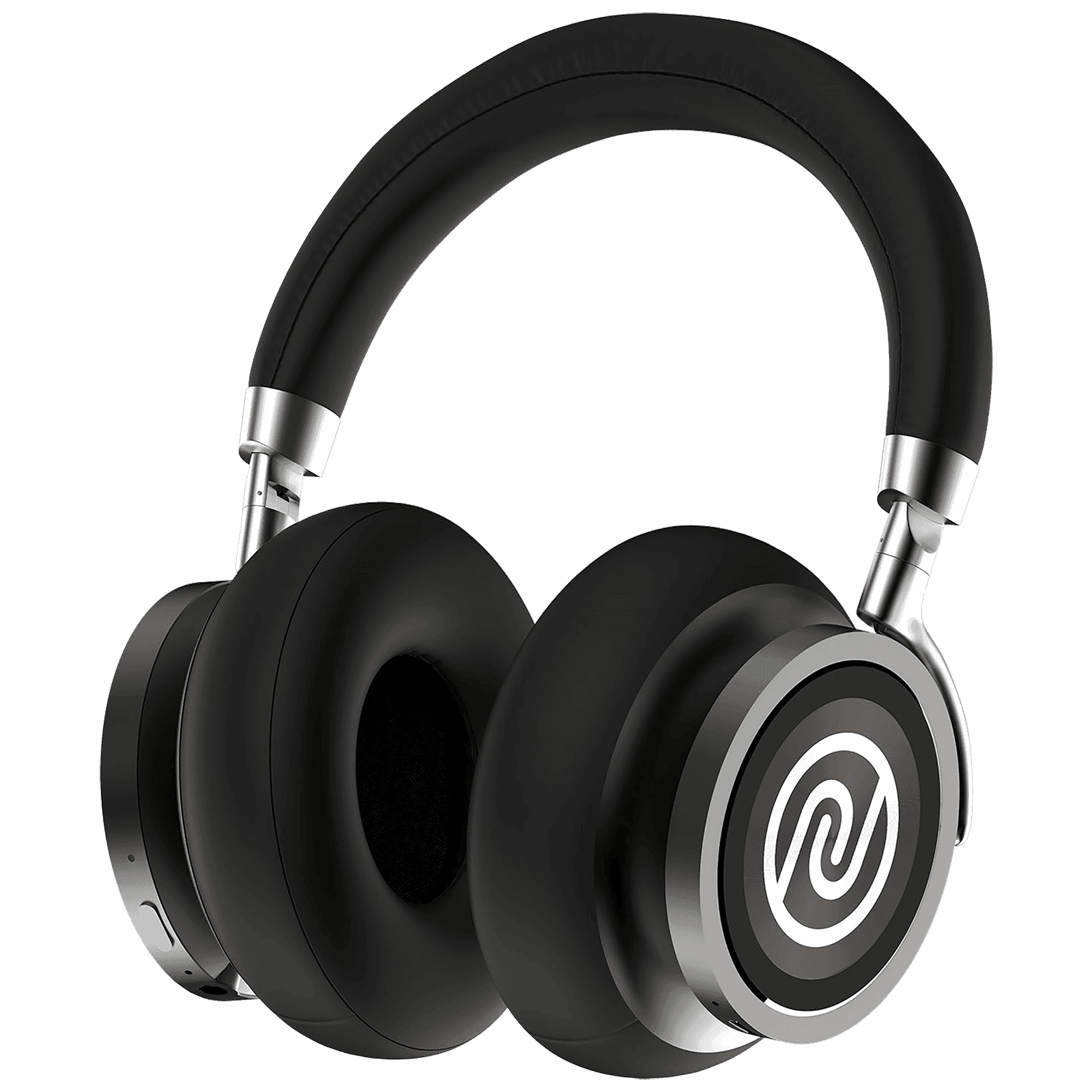 Noise Defy On-Ear Active Noise Cancellation Wireless Headphone With Mic (Bluetooth 5.0, IPX5 Water Resistance, Black)