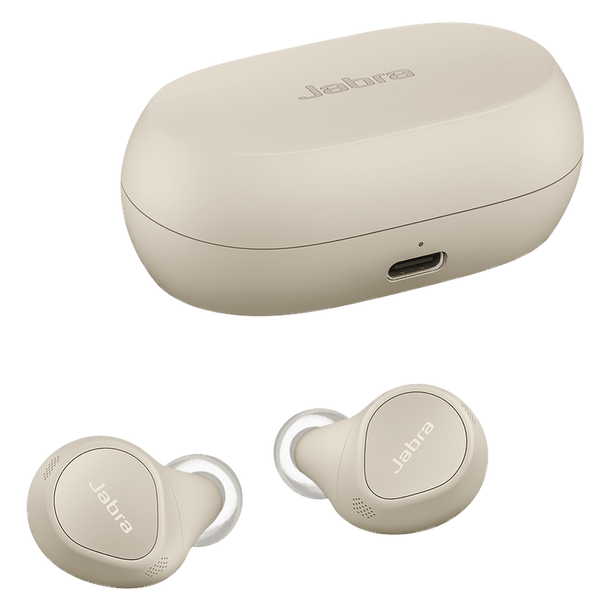 Jabra Elite 7 Pro 100-99172005-40 TWS Earbuds with Active Noise Cancellation (IP57 Water, Sweat & Dustproof, 30 Hours Playback, Gold Beige)