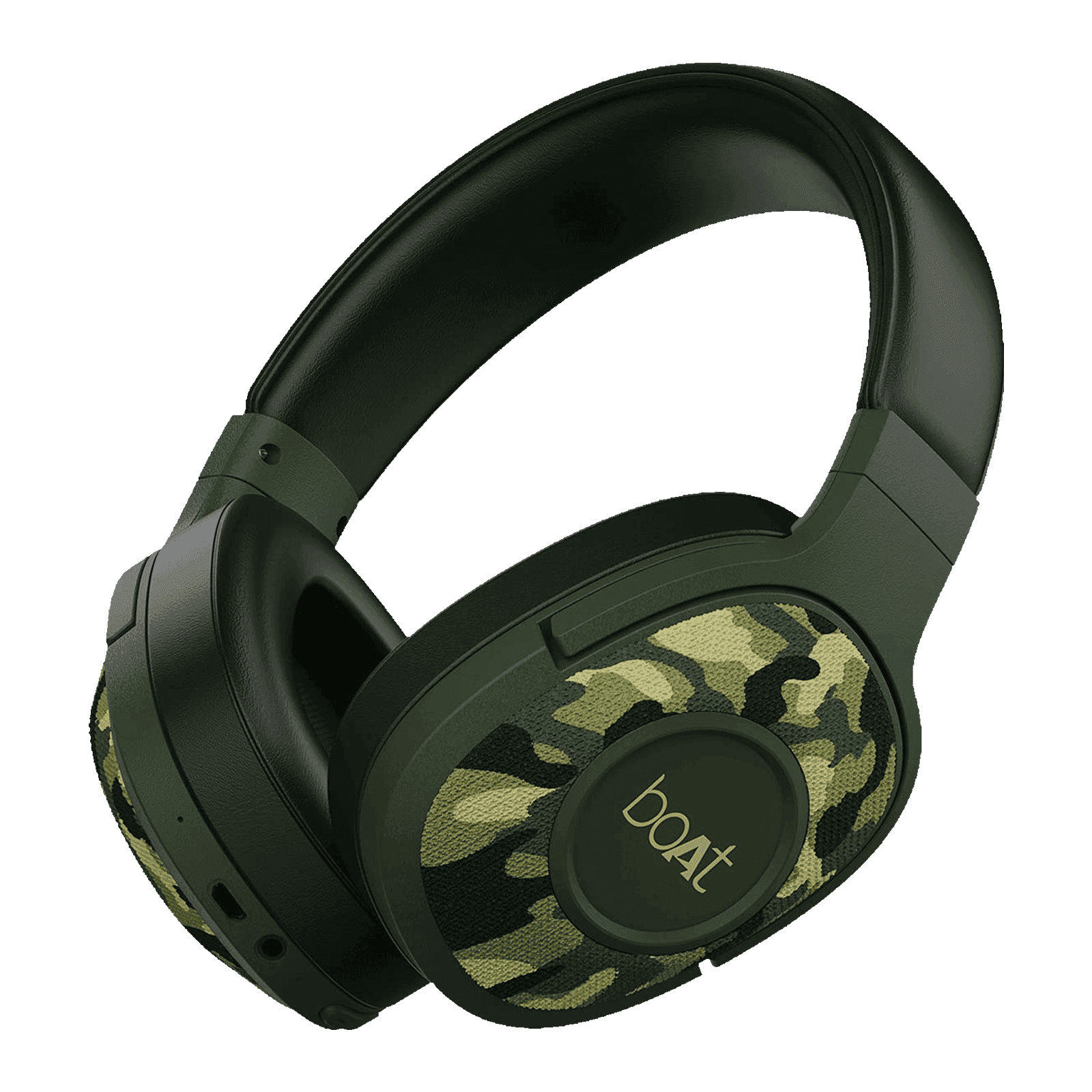 boAt Rockerz 550 Over-Ear Wireless Headphone With Mic (Bluetooth 5.0, Physical Noise Isolation, Green)