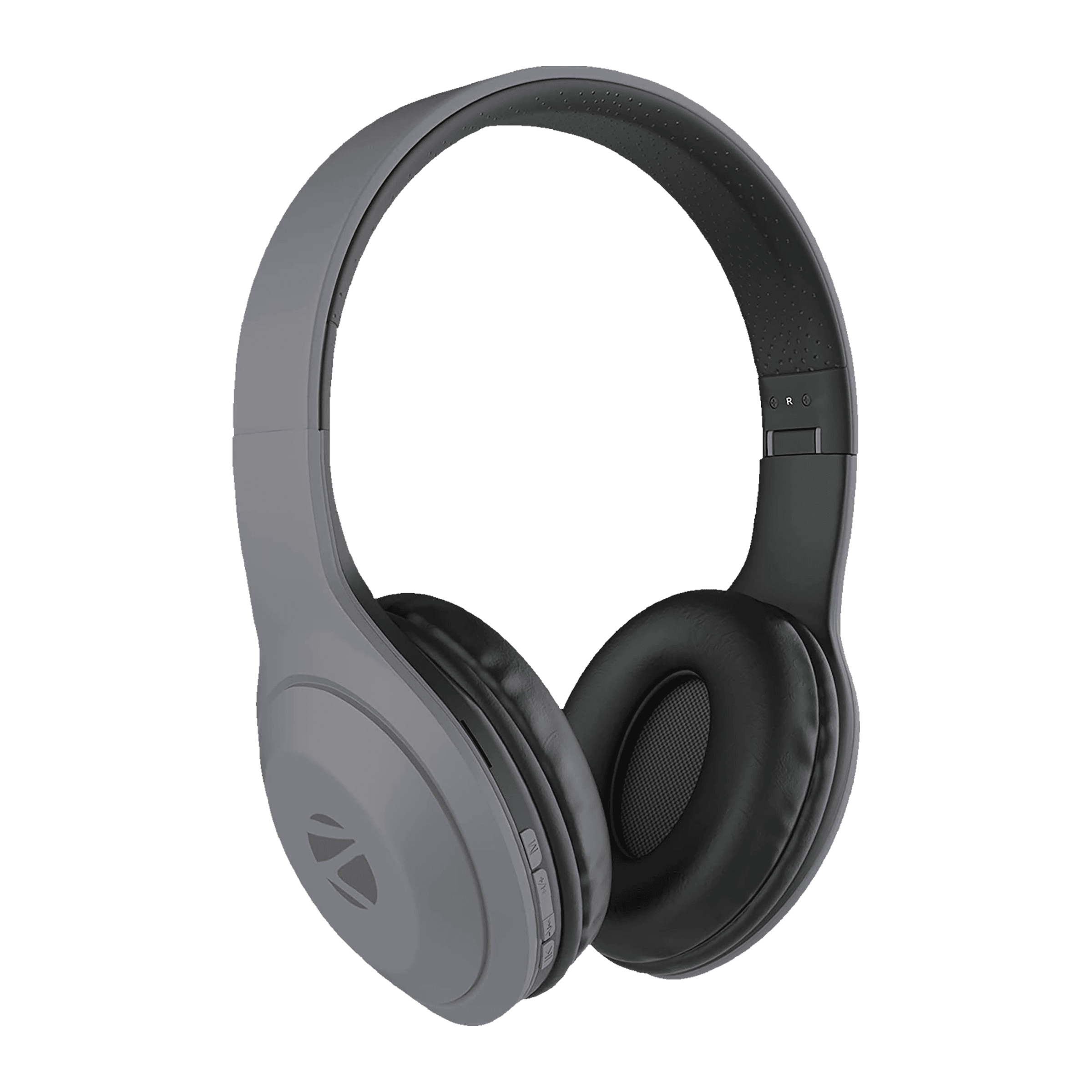 ZEBRONICS ZEB-DUKE 101 Over-Ear Wireless Headphone with Mic (Bluetooth 5.0, Deep Bass, Gray)