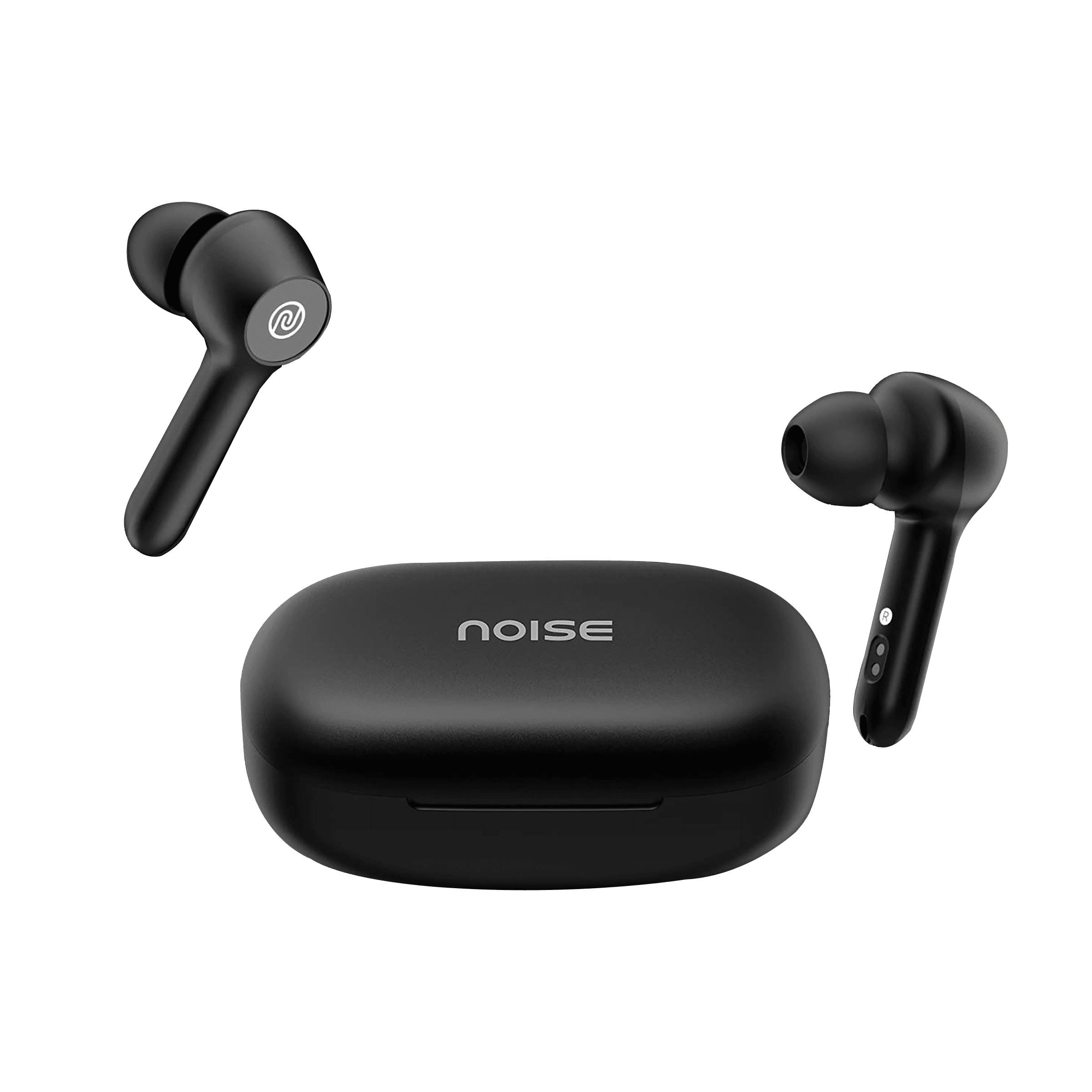 noise Buds VS201 TWS Earbuds with Noise Isolation (IPX5 Water Resistant, 6mm Driver, Charcoal Black)
