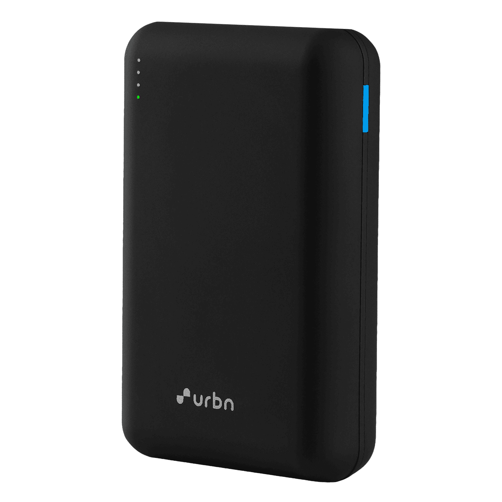 Urbn 20000 mAh 22.5W Fast Charging Power Bank (1 Type A and 2 Type C Ports, 12 Layer Circuit Protection, Black)