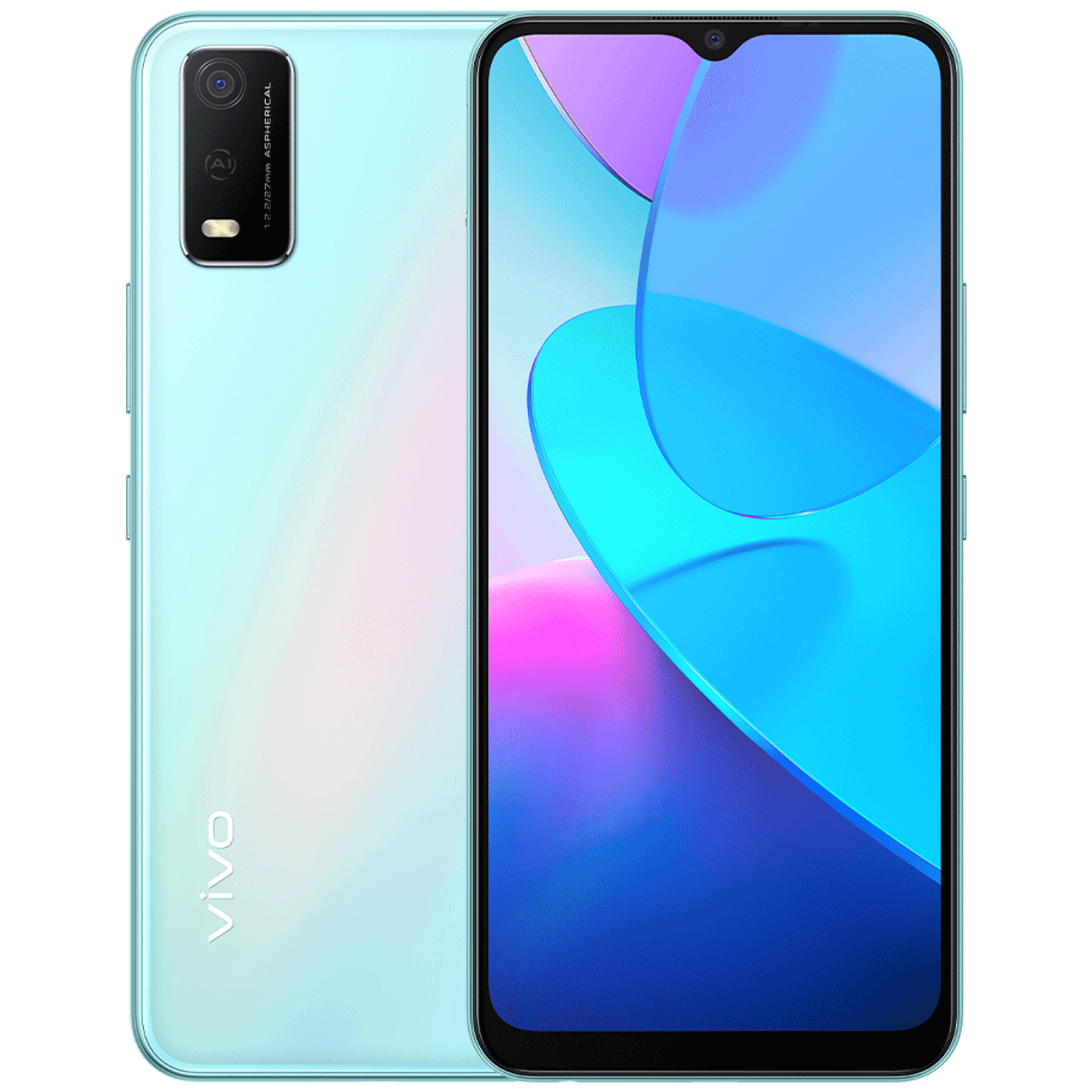 vivo Y3s (2GB RAM, 32GB, Pearl White)