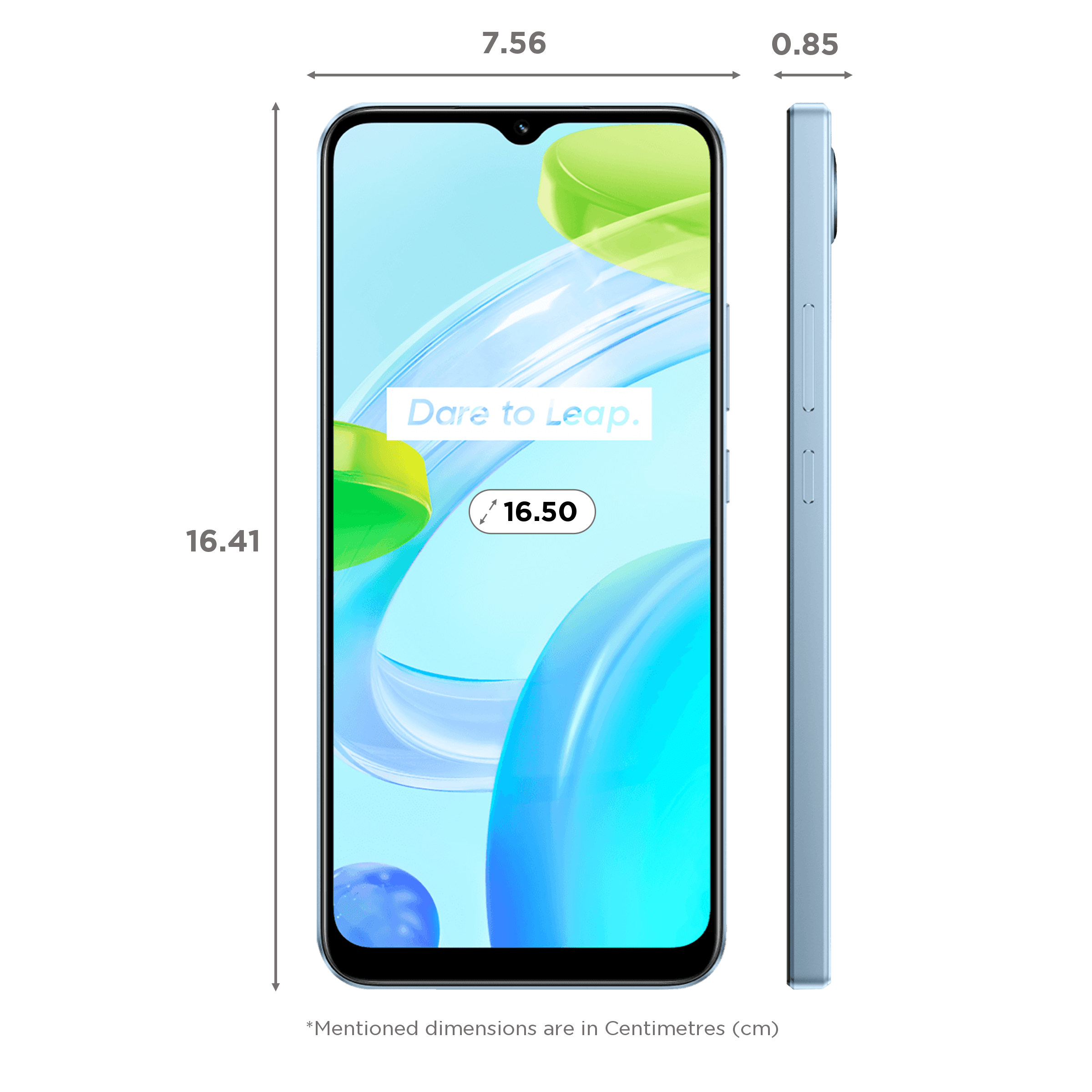 realme C30 (32GB ROM, 3GB RAM, 6050952, Lake Blue)