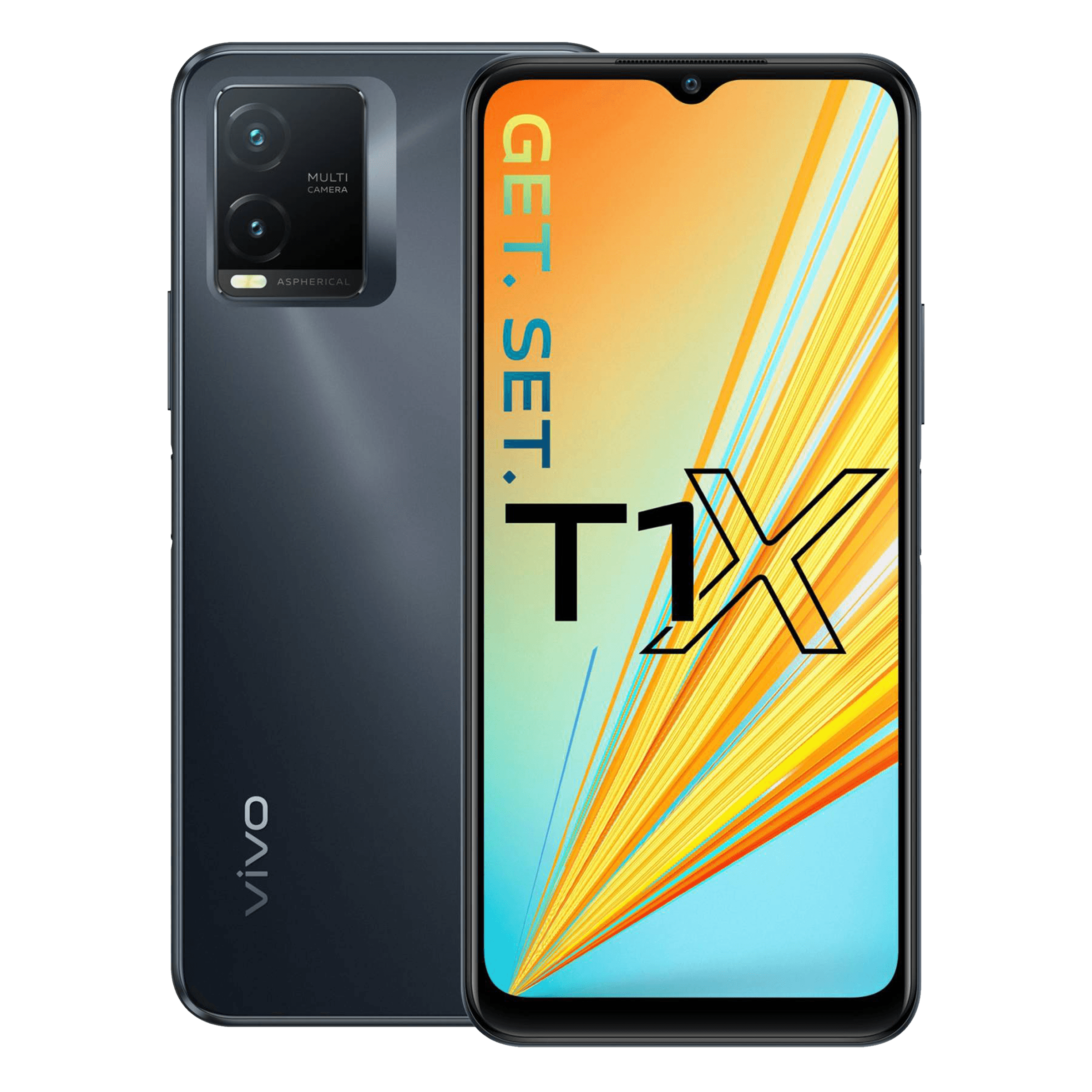 Vivo T1x (6GB RAM, 128GB, Gravity Black)