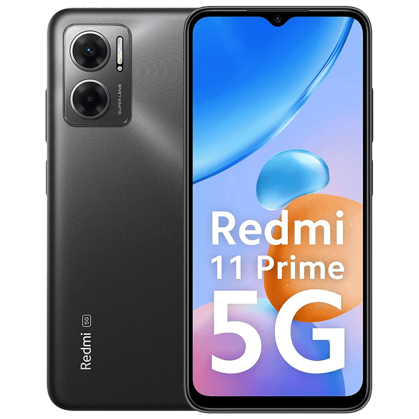 Redmi 11 Prime 5G (6GB RAM, 128GB, Thunder Black)