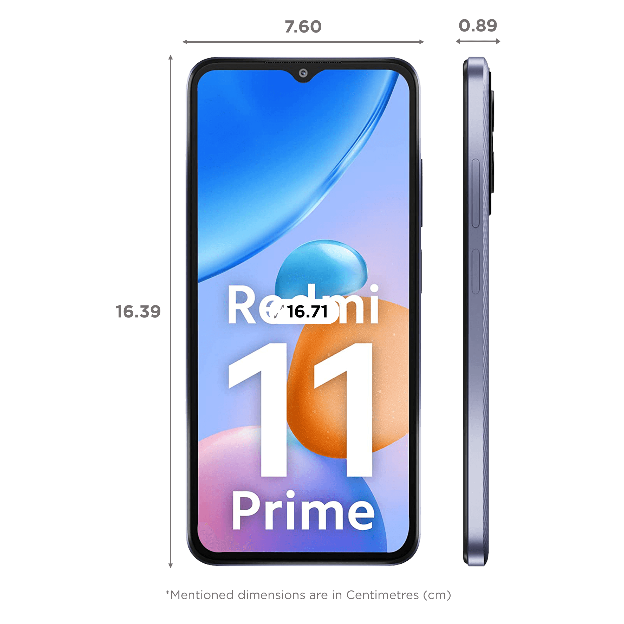 Redmi 11 Prime (6GB RAM, 128GB, Peppy Purple)
