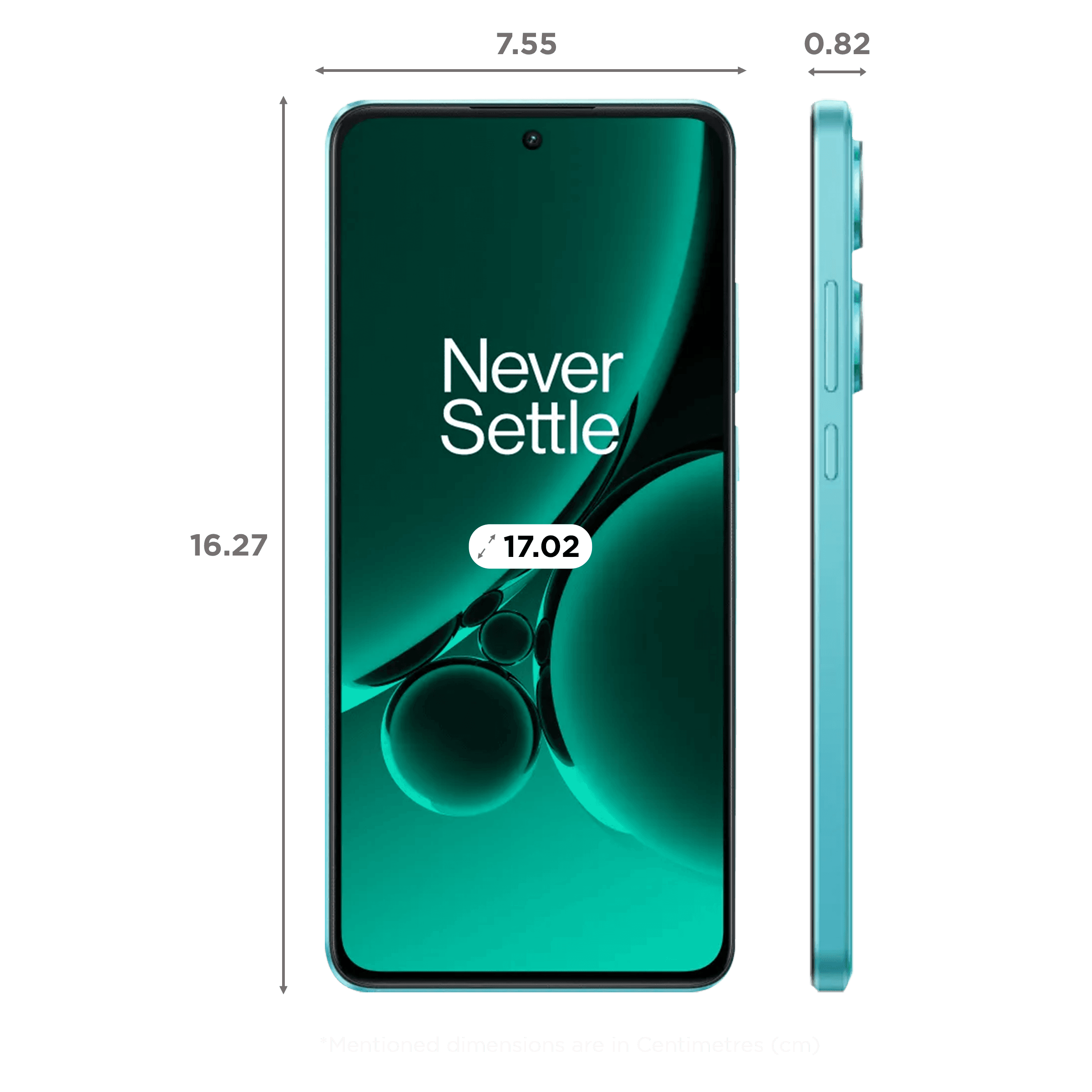 OnePlus Nord CE3 5G (8GB RAM, 128GB, Aqua Surge)