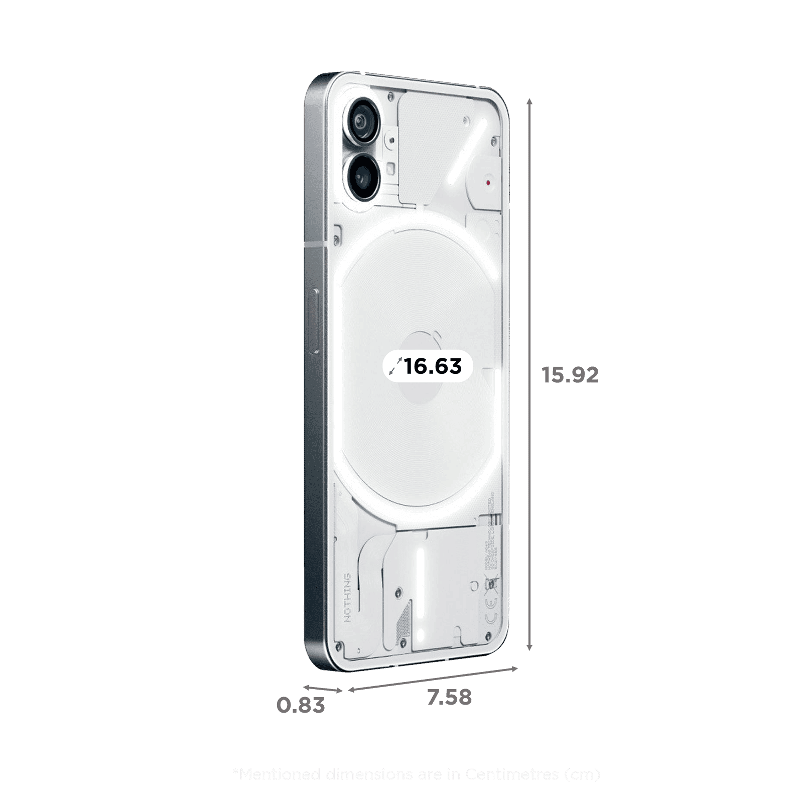 Nothing Phone 1 5G (12GB RAM, 256GB, White)