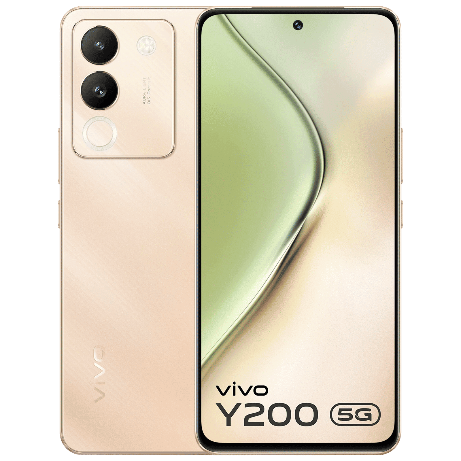 vivo Y200 5G (8GB RAM, 128GB, Desert Gold)