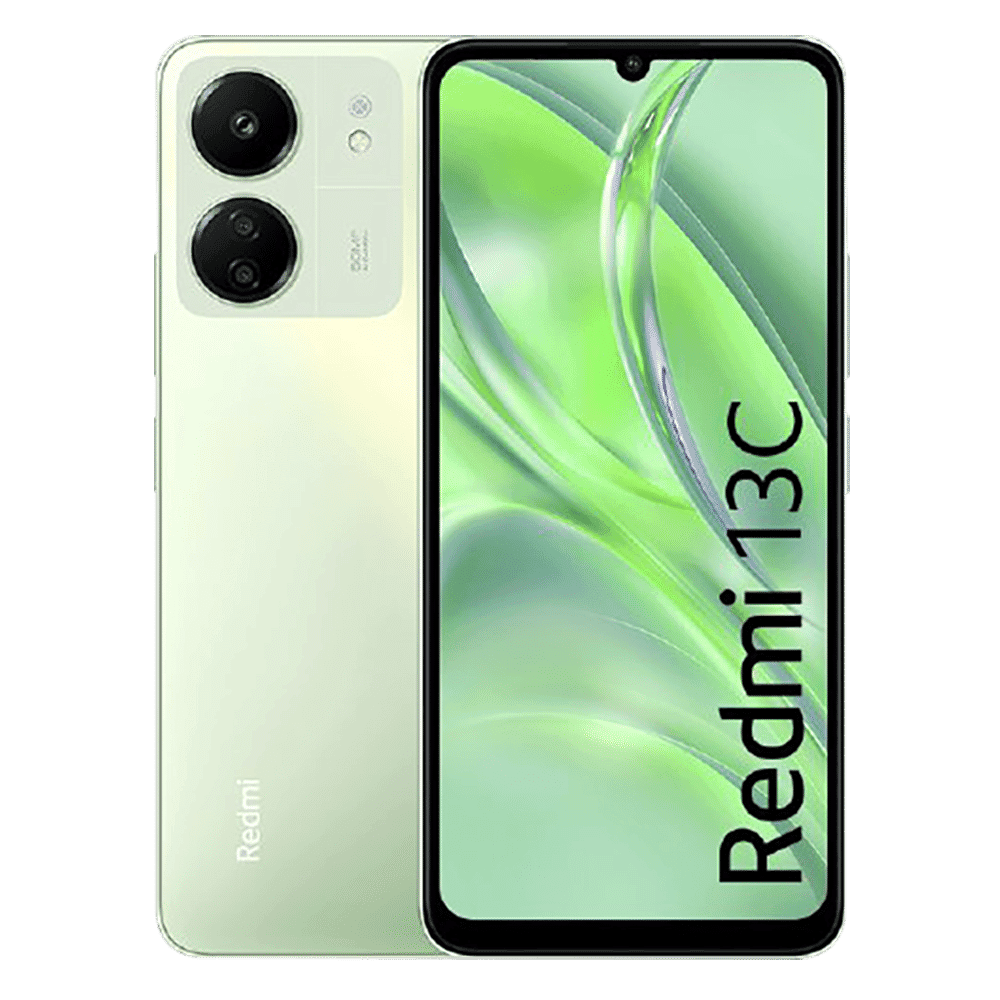 Redmi 13C (4GB RAM, 128GB, Starshine Green)