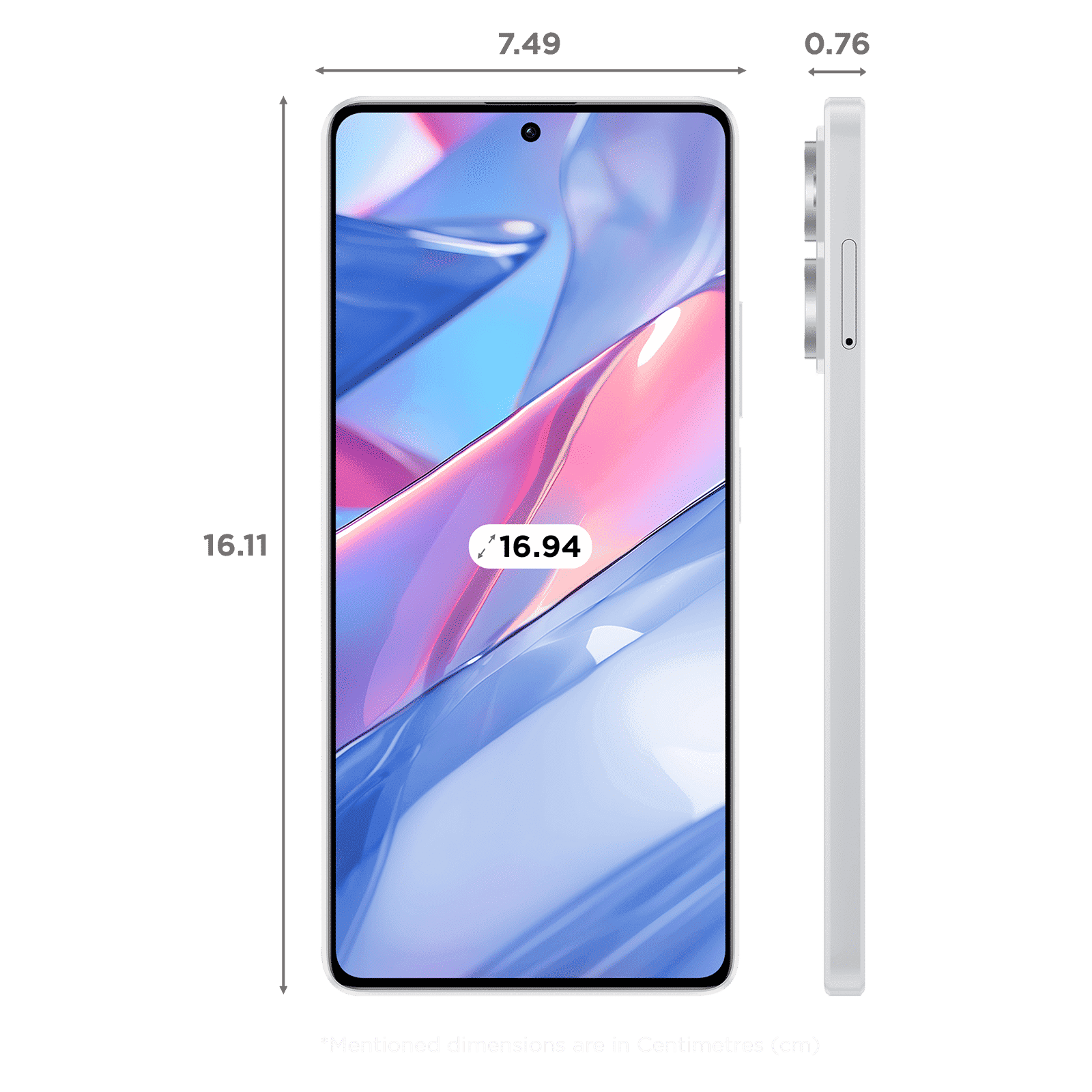 Redmi Note 13 5G (8GB RAM, 256GB, Arctic White)