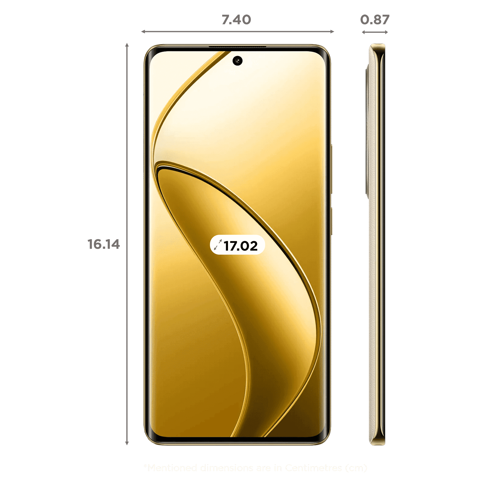 realme 12 Pro 5G (8GB RAM, 256GB, Navigator Beige)
