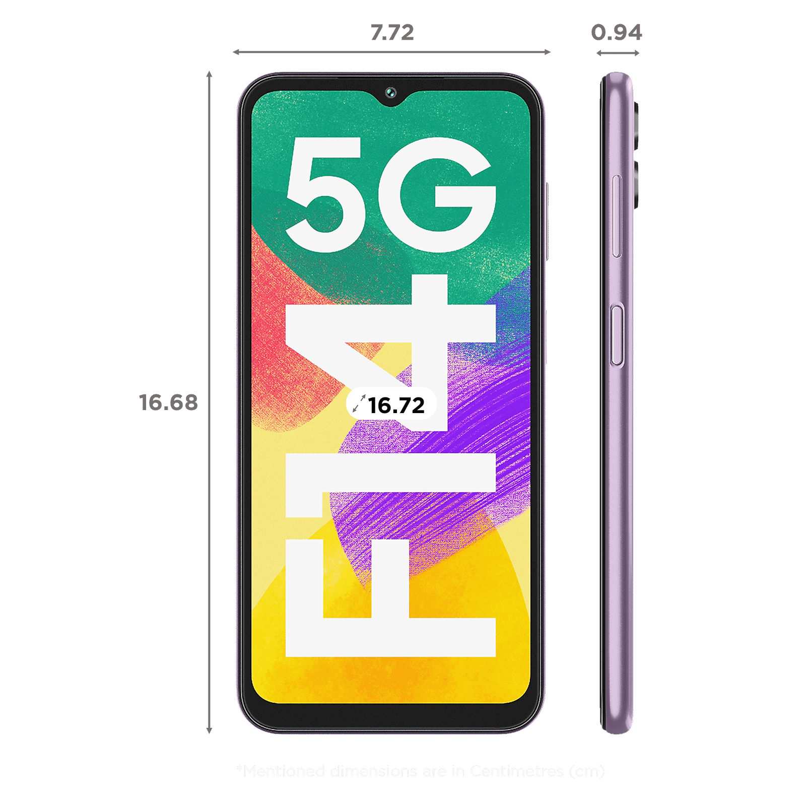 SAMSUNG Galaxy F14 5G (4GB RAM, 128GB, B.A.E Purple)